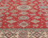 8x10 Red Kuba Afghan Hand Knotted Wool Area Rug